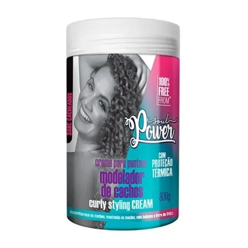Curly Styling Cream 800g – Vegan Frizz Control and Curl Definition for Coily Hair
