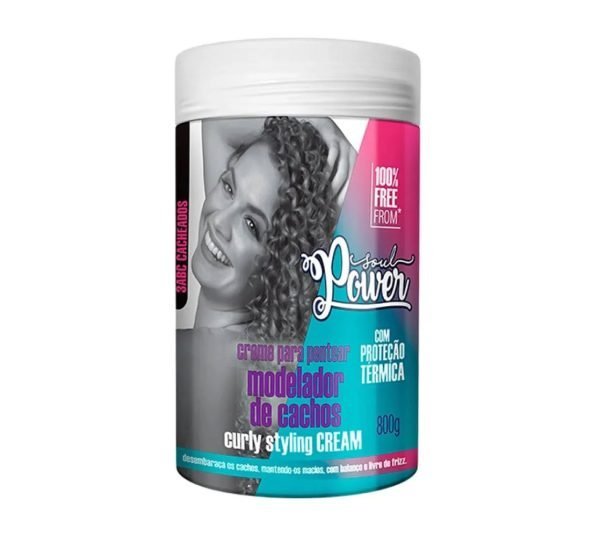 Curly Styling Cream 800g – Vegan Frizz Control and Curl Definition for Coily Hair