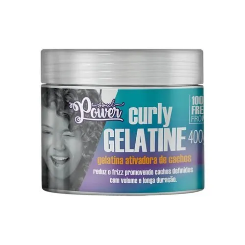 Curl Defining Gel – Curly Gelatine Curly Gelatine Curl Activator Gel – Strong Hold for Curly Hair 500g
