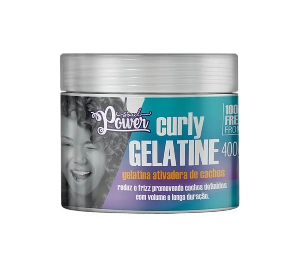 Curly Gelatine Curl Activator Gel – Strong Hold for Curly Hair 500g