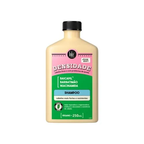 Lola Cosmetics Densidade Shampoo 250ml Lola Cosmetics Densidade Shampoo 250ml – Strengthening Cleanser for Fine, Fragile Hair