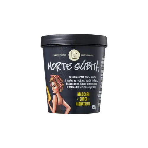 Super Moisturising Hair Mask Lola Cosmetics - Morte Súbita – Deep Hydration & Recovery (450g)