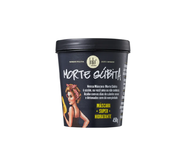 Super Moisturising Hair Mask Lola Cosmetics - Morte Súbita – Deep Hydration & Recovery (450g)