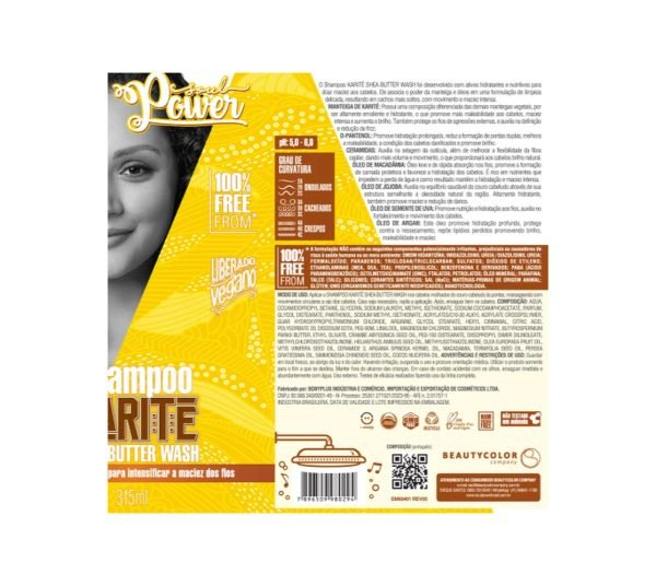 Soul Power Shea Butter Shampoo (315ml)