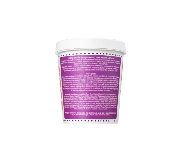 Lola Cosmetics Comigo Ninguém Pode Co-Wash Conditioner – Gentle Cleansing & Hydration for All Hair Types (450g)