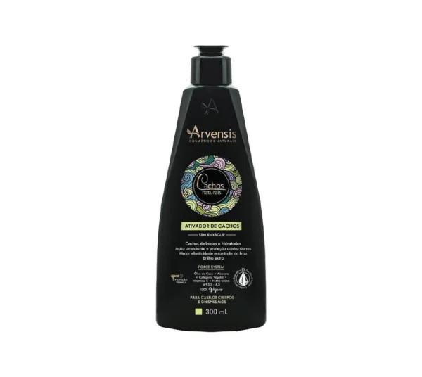 Arvensis Natural Curls Curl Activator 300ml – For Coily & Kinky Hair (Type 3C to 4C)