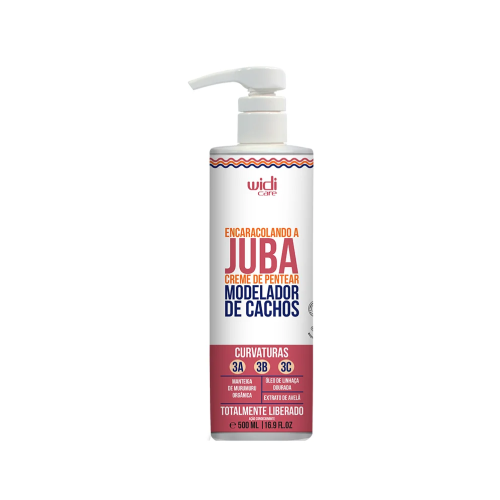Widi Care Curly Cream Encaracolando a Juba Leave-In 500ml – Curl Definition for Coily Hair