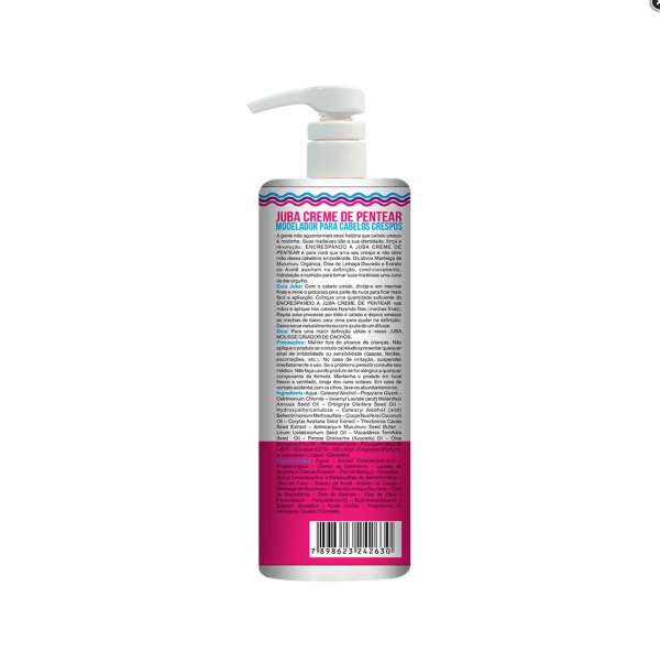 Widi Care Leave-In Cream – Intense Definition for Kinky and Coily Hair (500ml)