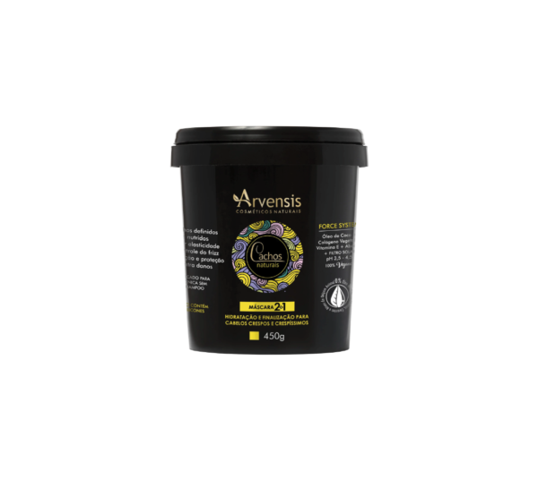 Arvensis Natural Curls 2-in-1 Mask 450g – Deep Hydration for Coily & Kinky Hair