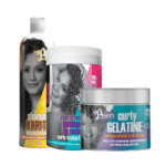 Soul Power Combo with Shea Butter Shampoo, Curl Cream and Curl Gel