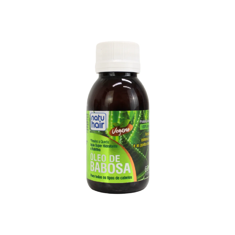 NatuHair Aloe Vera Oil 60ml for hydration and frizz control